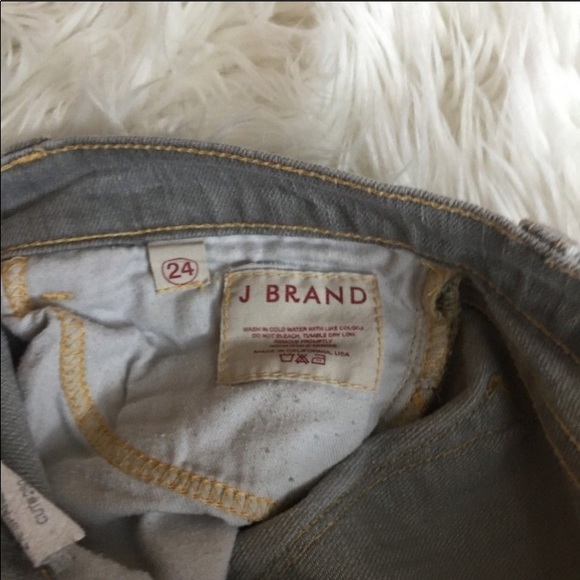 J Brand Low Slim Fit Grey Jean Great Condition - Picture 2 of 6